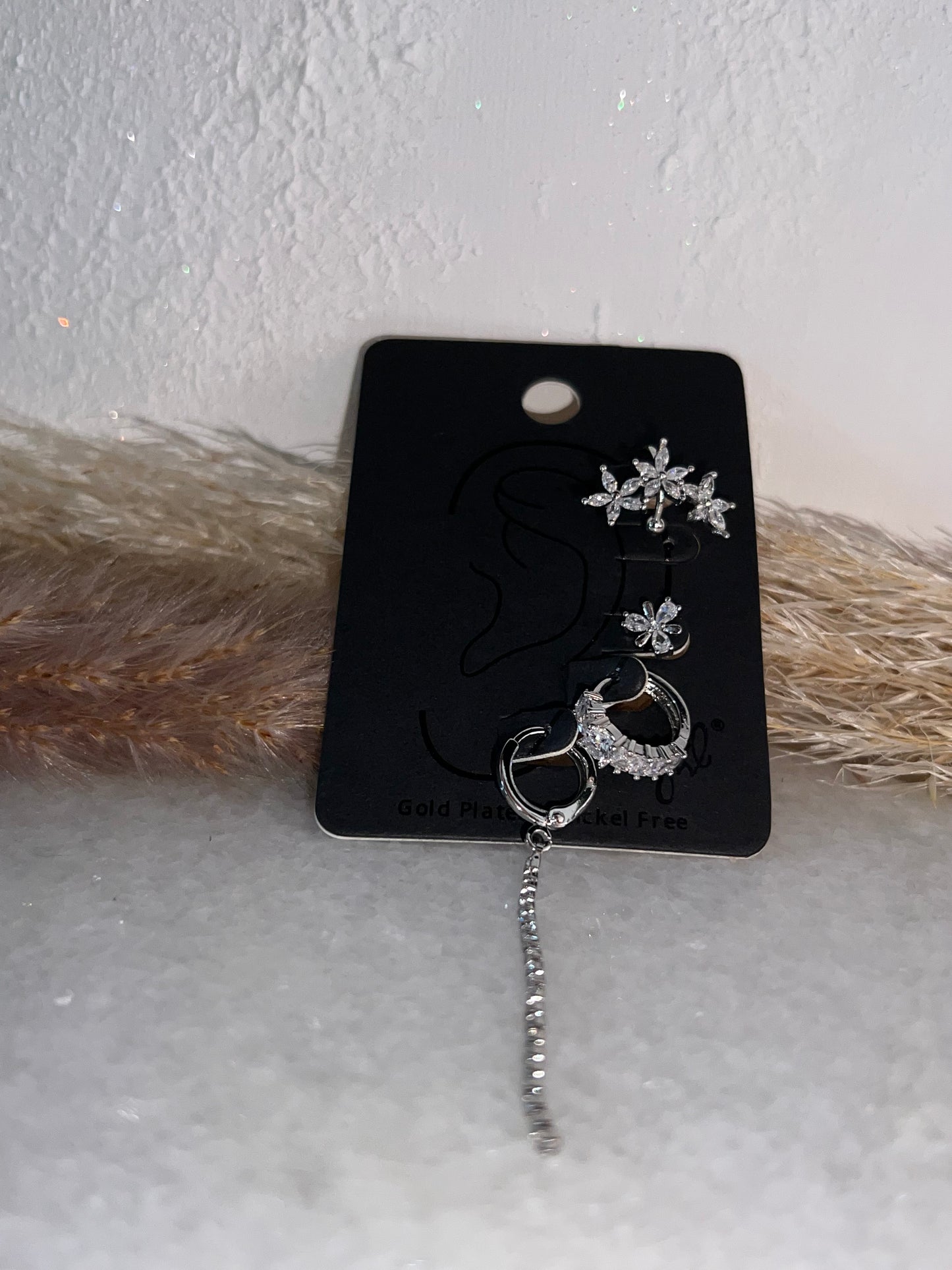 Ear Party Chique Look 4-delige set