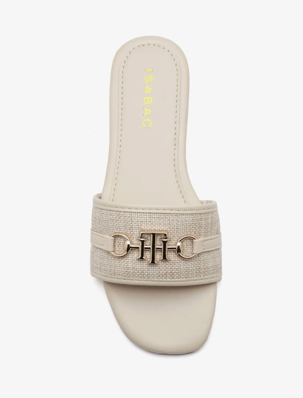 Riviera Luxe Slides - Beige/Goud