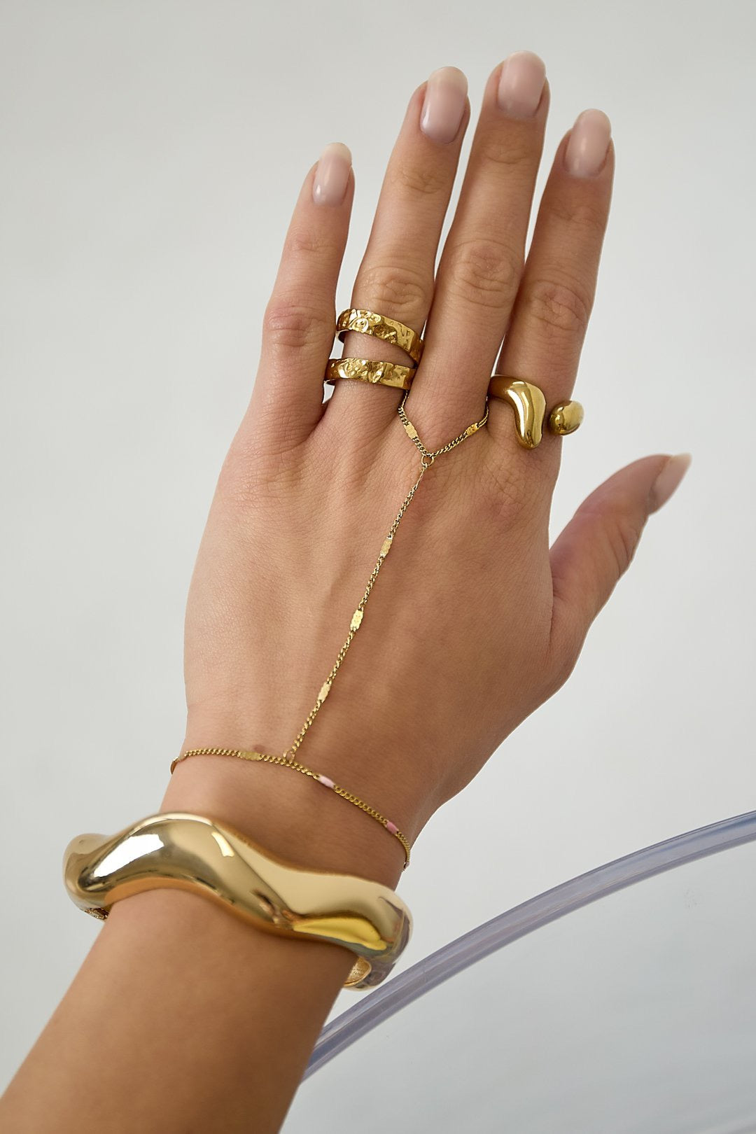 Hand Chain met Streepjespatroon