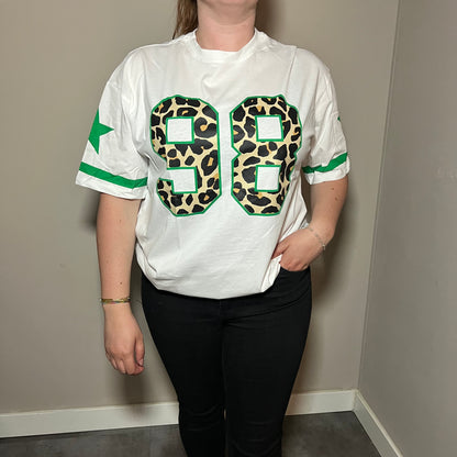 98 Tee - Wit - Panter