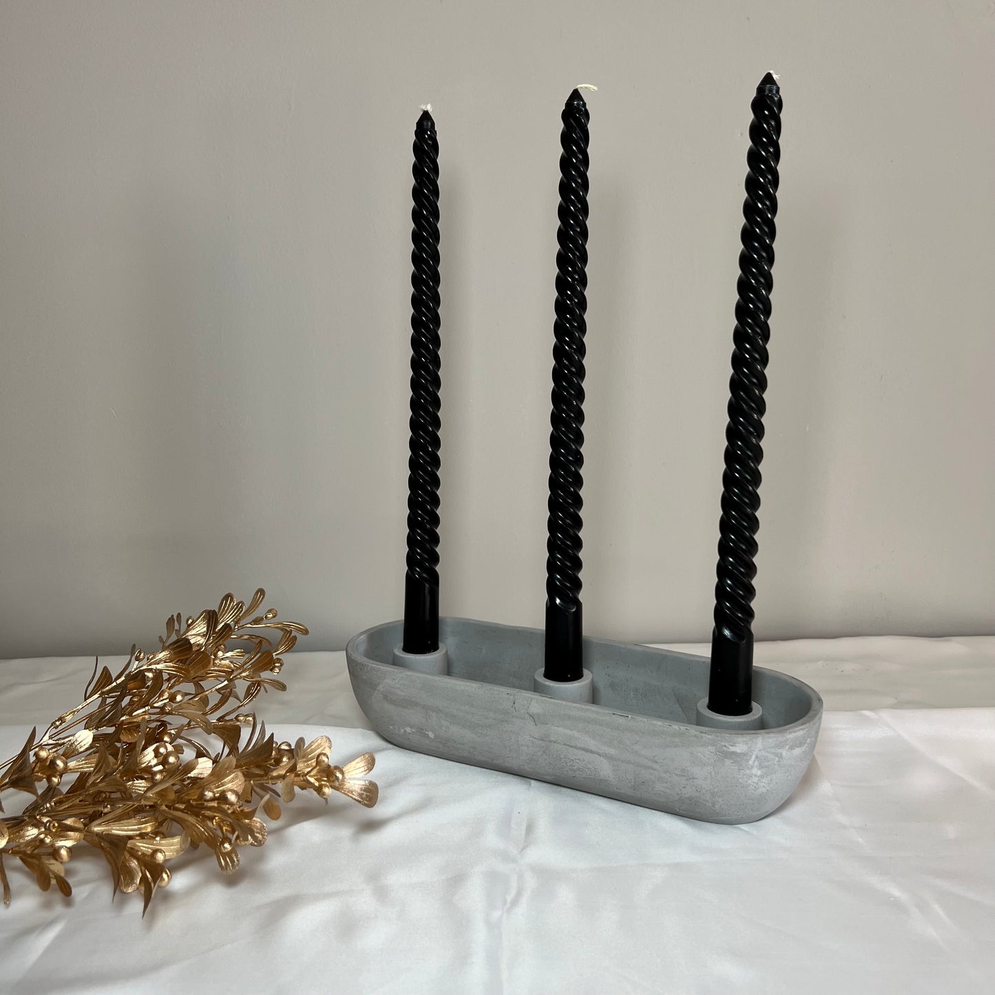 Beton Look Kaarshouder Triple