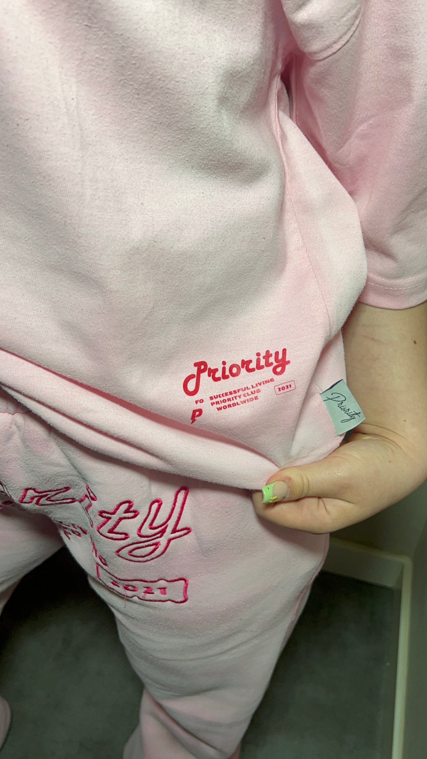 Priority Tracksuit - Pink