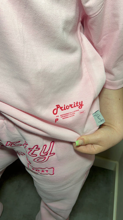 Priority Tracksuit - Pink
