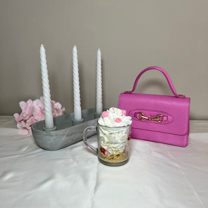 framboos caramel kaars