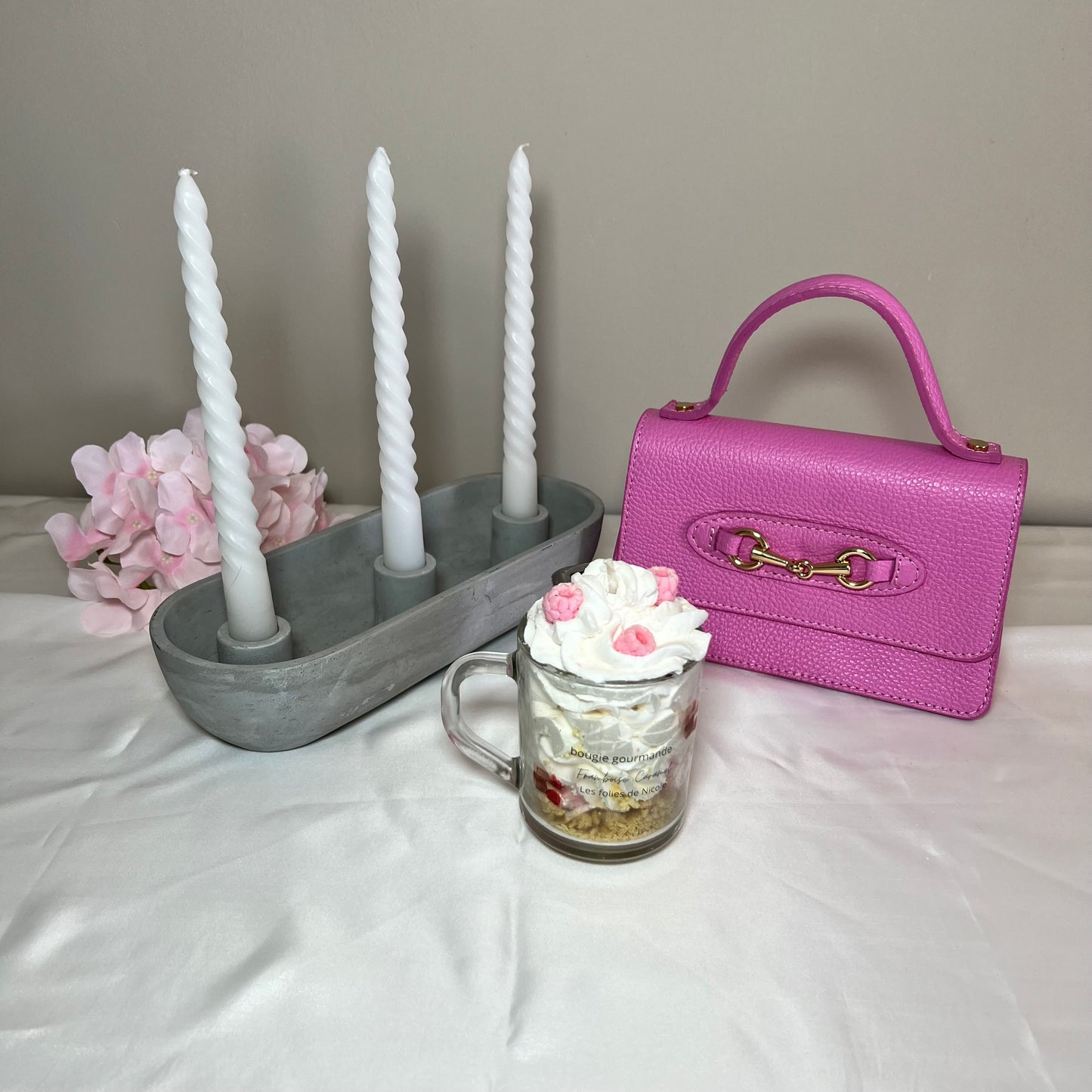 Gedraaide kaarsen van Sojawas - Set van 4 -