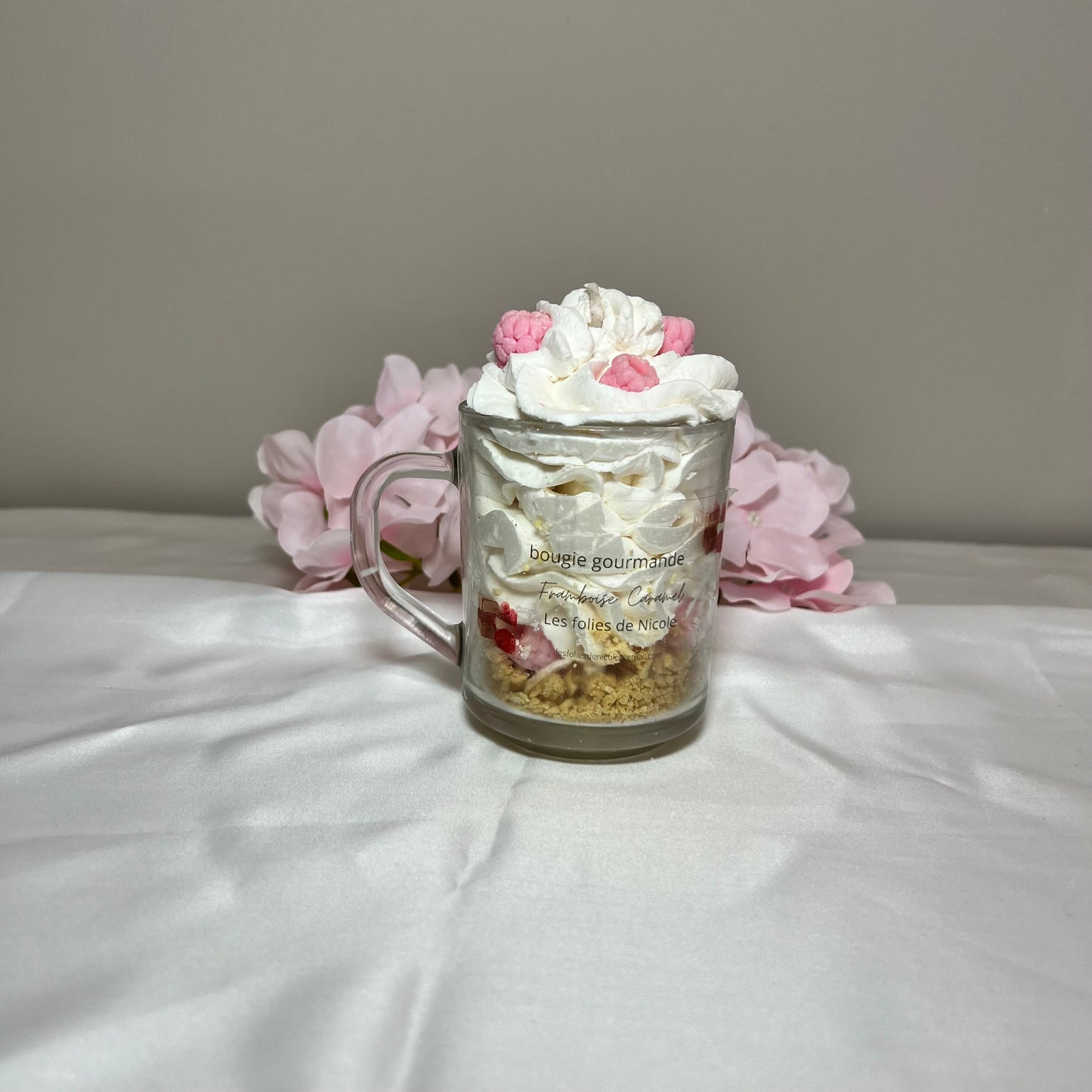 framboos caramel kaars