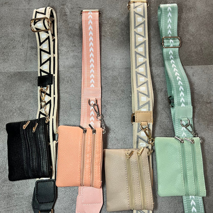 Telefoonkoord + portemonnee