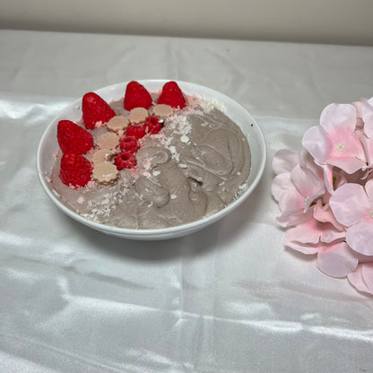 Chocolade ontbijt kaars