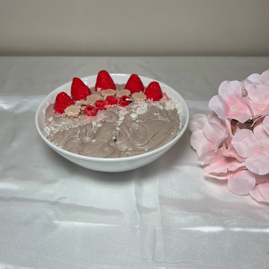 Chocolade ontbijt kaars