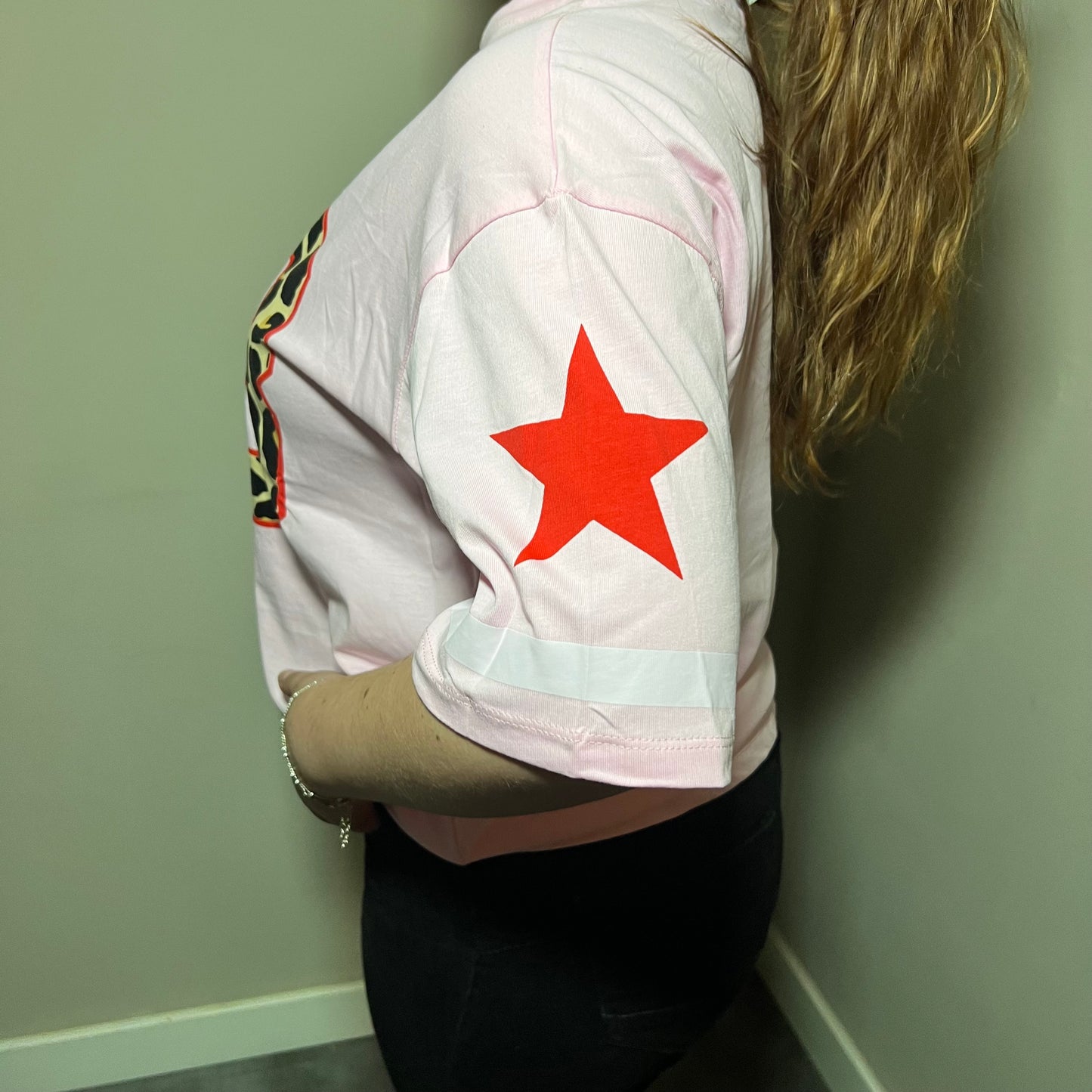 98 Tee - Roze - Panter