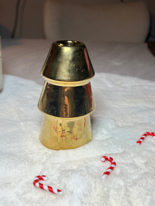 Kerstboom Kandelaar- Goud