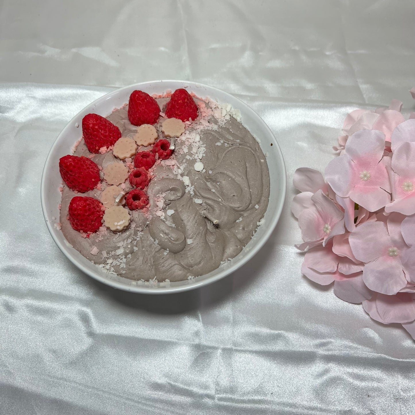 Chocolade ontbijt kaars