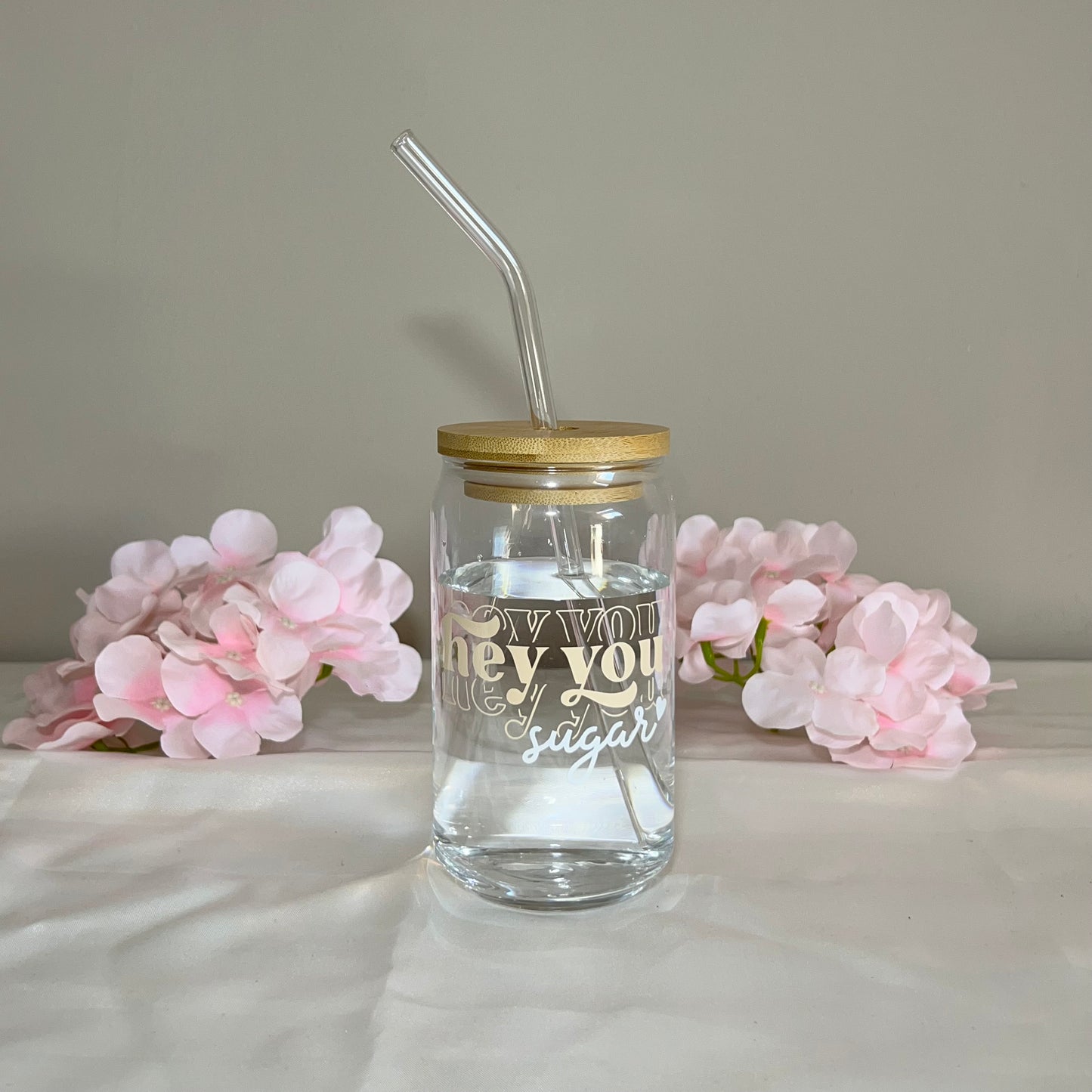 "Hey You, Sugar" Drinkglas