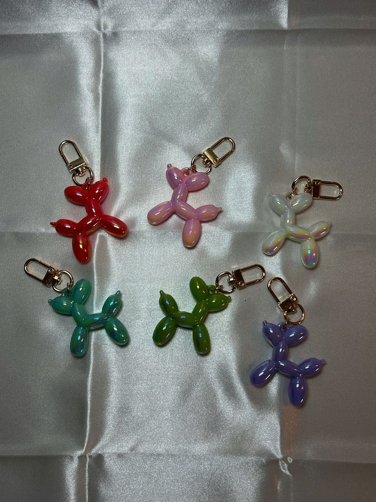 Ballon Hond sleutelhanger