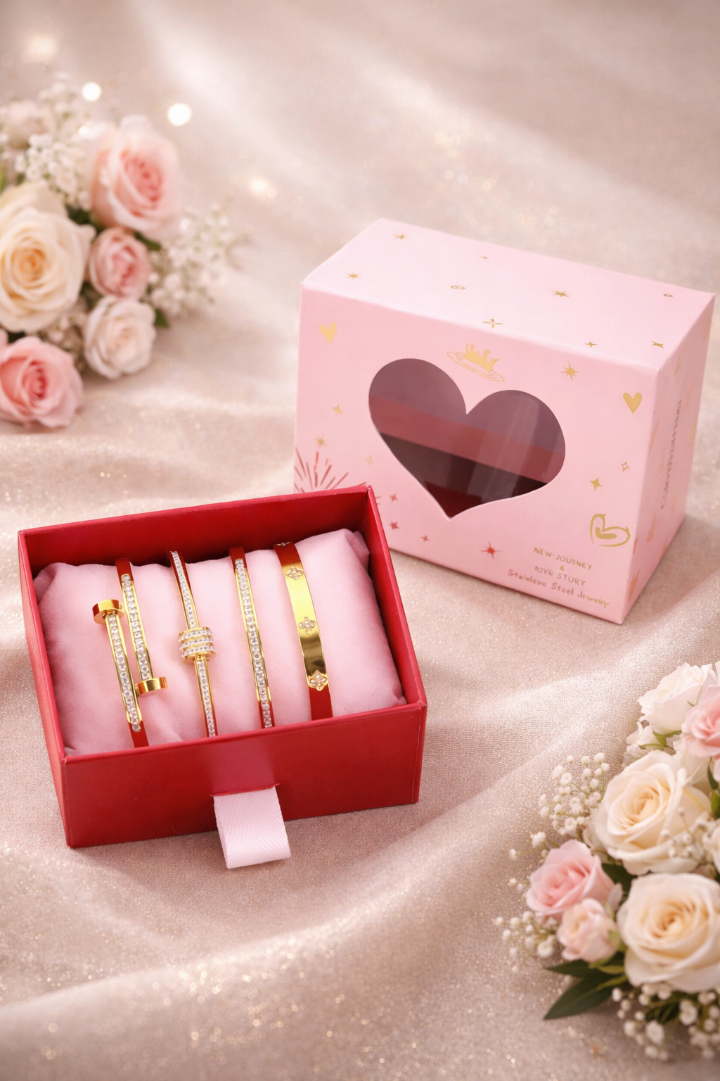 PRE ORDER- Armbanden cadeau set - Goud